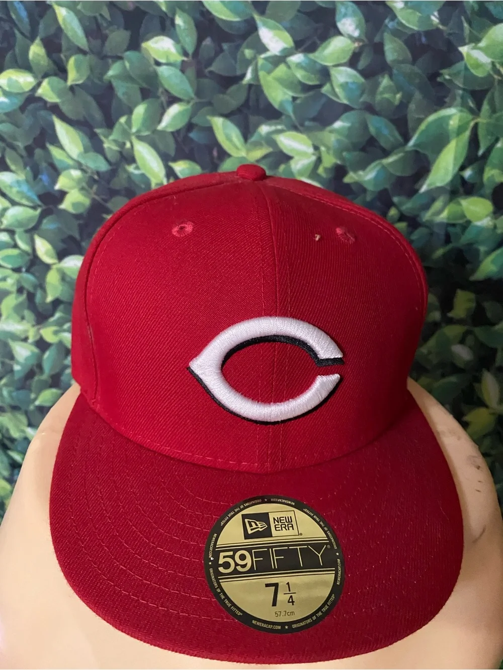 New Era Red Cincinnati 'C' Fitted Cap
